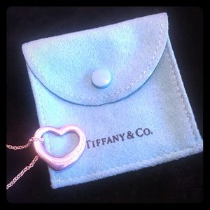 Authentic Tiffany heart necklace